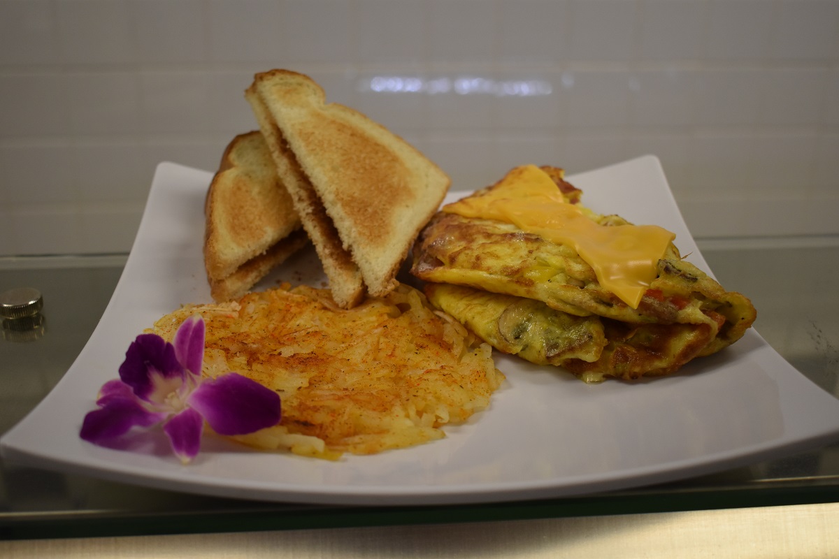 Veggie Omelet By Chef Manny | Vegetarian Options Available